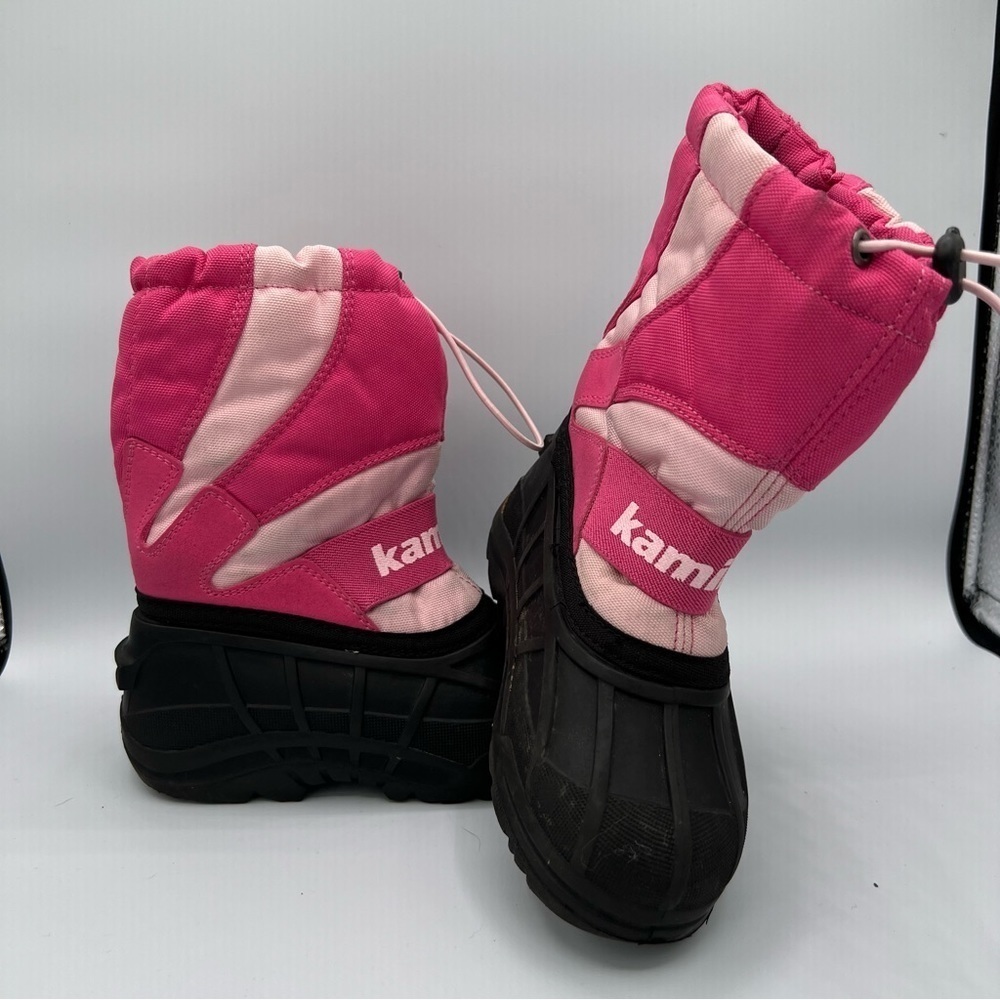 KAMIK Stormy Pink Snow Outdoor Boots-Toddler 11